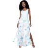 imageMatchable Family Hawaiian Luau Men Women Girl Boy Clothes in Sandy BeachWomen Wide Leg Pants