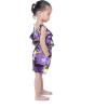 imageMatchable Family Hawaiian Luau Men Women Girl Boy Clothes in Sunset PurpleGirl Romper