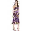 imageMatchable Family Hawaiian Luau Men Women Girl Boy Clothes in Sunset PurpleWomen Halter