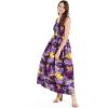 imageMatchable Family Hawaiian Luau Men Women Girl Boy Clothes in Sunset PurpleWomen Maxi Tank