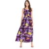 imageMatchable Family Hawaiian Luau Men Women Girl Boy Clothes in Sunset PurpleWomen Maxi Tank
