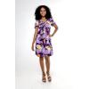 imageMatchable Family Hawaiian Luau Men Women Girl Boy Clothes in Sunset PurpleWomen Short Rahee