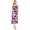 imageMatchable Family Hawaiian Luau Men Women Girl Boy Clothes in Sunset PurpleWomen Sweet Heart Maxi