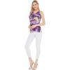 imageMatchable Family Hawaiian Luau Men Women Girl Boy Clothes in Sunset PurpleWomen Tank Top