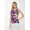 imageMatchable Family Hawaiian Luau Men Women Girl Boy Clothes in Sunset PurpleWomen Tank Top