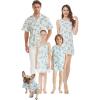 imageMatchable Family Hawaiian Luau Men Women Girl Boy Clothes in Classic Marlin YellowBoy Short Sleeve