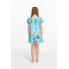 imageMatchable Family Hawaiian Luau Men Women Girl Boy Clothes in Christmas Santa in Hawaii TurquoiseGirl Simple Muumuu