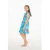 imageMatchable Family Hawaiian Luau Men Women Girl Boy Clothes in Christmas Santa in Hawaii TurquoiseGirl Wrap