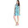 imageMatchable Family Hawaiian Luau Men Women Girl Boy Clothes in Christmas Santa in Hawaii TurquoiseWomen Shirt Dress