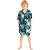 imageMatchable Family Hawaiian Luau Men Women Girl Boy Clothes in Orchid Breeze NavyBoy Short Sleeve