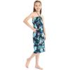 imageMatchable Family Hawaiian Luau Men Women Girl Boy Clothes in Orchid Breeze NavyGirl Halter