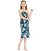 imageMatchable Family Hawaiian Luau Men Women Girl Boy Clothes in Orchid Breeze NavyGirl Halter