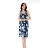 imageMatchable Family Hawaiian Luau Men Women Girl Boy Clothes in Orchid Breeze NavyWomen Short Tank