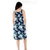 imageMatchable Family Hawaiian Luau Men Women Girl Boy Clothes in Orchid Breeze NavyWomen Short Tank