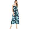 imageMatchable Family Hawaiian Luau Men Women Girl Boy Clothes in Orchid Breeze NavyWomen Sweet Heart Maxi