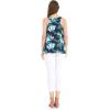 imageMatchable Family Hawaiian Luau Men Women Girl Boy Clothes in Orchid Breeze NavyWomen Tank Top