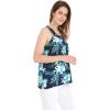 imageMatchable Family Hawaiian Luau Men Women Girl Boy Clothes in Orchid Breeze NavyWomen Tank Top