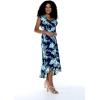 imageMatchable Family Hawaiian Luau Men Women Girl Boy Clothes in Orchid Breeze NavyWomen Wrap Ruffle