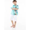 imageMatchable Family Hawaiian Luau Men Women Girl Boy Clothes in Orchid Paradise TurquoiseBoy Short Sleeve