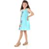 imageMatchable Family Hawaiian Luau Men Women Girl Boy Clothes in Orchid Paradise TurquoiseGirl Shift