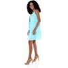 imageMatchable Family Hawaiian Luau Men Women Girl Boy Clothes in Orchid Paradise TurquoiseWomen Shift