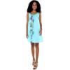 imageMatchable Family Hawaiian Luau Men Women Girl Boy Clothes in Orchid Paradise TurquoiseWomen Shift