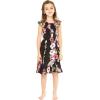 imageMatchable Family Hawaiian Luau Men Women Girl Boy Clothes in Pink Hibiscus Vine BlackGirl Wrap