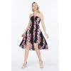 imageMatchable Family Hawaiian Luau Men Women Girl Boy Clothes in Pink Hibiscus Vine BlackWomen Halter