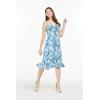 imageMatchable Family Hawaiian Luau Men Women Girl Boy Clothes in Simply Blue LeavesWomen Mermaid