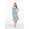 imageMatchable Family Hawaiian Luau Men Women Girl Boy Clothes in Simply Blue LeavesWomen Mermaid