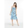 imageMatchable Family Hawaiian Luau Men Women Girl Boy Clothes in Simply Blue LeavesWomen Mermaid