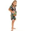 imageMatchable Family Hawaiian Luau Men Women Girl Boy Clothes in Tropical TwilightBoy Short Sleeve
