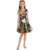 imageMatchable Family Hawaiian Luau Men Women Girl Boy Clothes in Tropical TwilightGirl Fit and Flare
