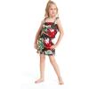 imageMatchable Family Hawaiian Luau Men Women Girl Boy Clothes in Tropical TwilightGirl Romper