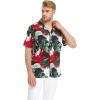 imageMatchable Family Hawaiian Luau Men Women Girl Boy Clothes in Tropical TwilightMen Short Sleeve