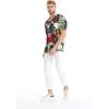 imageMatchable Family Hawaiian Luau Men Women Girl Boy Clothes in Tropical TwilightMen Short Sleeve