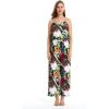 imageMatchable Family Hawaiian Luau Men Women Girl Boy Clothes in Tropical TwilightWomen V Neck Jump Suit