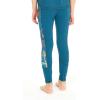 imageGirls Hawaiian Athletic Sportswear Leggings with Pockets Side Floral in Floral PatternsCrayon Palms Green