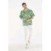 imageHawaii Hangover Hawaiian Digital Print Shirt Aloha Shirt in Pineapple Paradise TurquoisePineapple Paradise  Turquoise