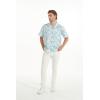 imageHawaii Hangover Hawaiian Shirt Aloha Shirt in Marlin BlueMarlin Blue