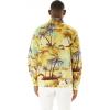 imageHawaii Hangover Mens Hawaiian Long Sleeve Fit Shirt Aloha Shirt Sunset and DolphinVintage Classic Hibiscus  Yellow