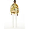 imageHawaii Hangover Mens Hawaiian Long Sleeve Fit Shirt Aloha Shirt Sunset and DolphinVintage Classic Hibiscus  Yellow