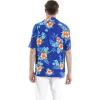 imageHawaii Hangover Mens Hawaiian Shirt Aloha Shirt Hibiscus BlueHibiscus Blue