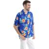 imageHawaii Hangover Mens Hawaiian Shirt Aloha Shirt Hibiscus BlueHibiscus Blue