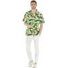 imageHawaii Hangover Mens Hawaiian Shirt Aloha Shirt Vintage Tropical ToileBird of Paradise White