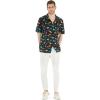imageHawaii Hangover Mens Hawaiian Shirt Aloha Shirt Vintage Tropical ToileFlamingo Party Black