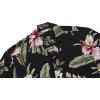 imageHawaii Hangover Mens Hawaiian Shirt Aloha ShirtBlack Rafelsia Floral
