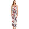 imageMatchable Couple Hawaiian Luau Shirt or VNeck Jumpsuit with Pockets in Garden at DawnWomen Garden at Dawn