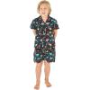 imageMatchable Family Hawaiian Luau Men Women Girl Boy Clothes in Flamingo Party BlackBoy Short Sleeve