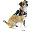 imageMatchable Family Hawaiian Luau Men Women Girl Boy Clothes in Flamingo Party BlackDog Bandana